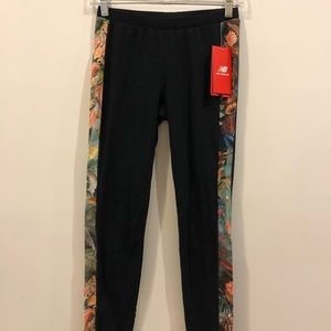 New Balance Black/Patterned Leggings